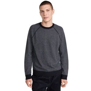 Vince | Birdseye Raglan Long Sleeve Crew Wool Cashmere Sweater Size‎ M